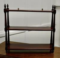 Mahogany Wall Hanging Etagere (3 of 5) Mahogany Wall Hanging Etagere (3 of 5)