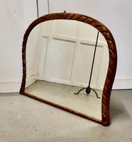 Victorian Rope Carved Pine Overmantle Mirror (9 of 9) Victorian Rope Carved Pine Overmantle Mirror (9 of 9)