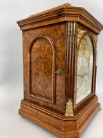 Fine Quality Burr Walnut Bracket / Mantel Clock By Lenzkirch (6 of 11) Fine Quality Burr Walnut Bracket / Mantel Clock By Lenzkirch (6 of 11)