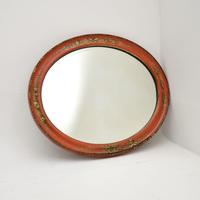Antique Lacquered Chinoiserie Mirror
