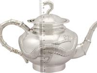 Chinese Export Silver Three Piece Tea Service - Antique Circa 1900 (2 of 15) Chinese Export Silver Three Piece Tea Service - Antique Circa 1900 (2 of 15)
