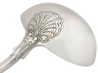 Sterling Silver Queen's Pattern Soup Ladle by Mary Chawner - Antique Victorian 1838 (4 of 9) Sterling Silver Queen's Pattern Soup Ladle by Mary Chawner - Antique Victorian 1838 (4 of 9)