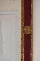 20th Century Italian parcel gilt scarlet painted wall mirror moulded frame (3 of 12) 20th Century Italian parcel gilt scarlet painted wall mirror moulded frame (3 of 12)