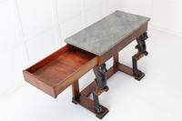 Early 19th Century Walnut Console Table with Marble Top (7 of 7) Early 19th Century Walnut Console Table with Marble Top (7 of 7)