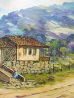 Large oil on canvas tropical sunshine view Brazilian artist Chediac (6 of 10) Large oil on canvas tropical sunshine view Brazilian artist Chediac (6 of 10)