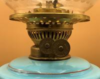Quality 19thc Victorian Twin-Burning Duplex Porcelain & Ceramic Table Oil Lamp (6 of 12) Quality 19thc Victorian Twin-Burning Duplex Porcelain & Ceramic Table Oil Lamp (6 of 12)