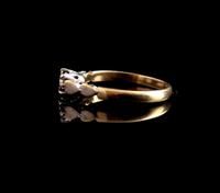 Vintage Diamond Solitaire Ring, Hearts, 9ct Gold (2 of 10) Vintage Diamond Solitaire Ring, Hearts, 9ct Gold (2 of 10)