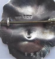 JA&S John Atkins & Son Silver & Enamel Pansy Brooch, Birmingham 1918 (9 of 10) JA&S John Atkins & Son Silver & Enamel Pansy Brooch, Birmingham 1918 (9 of 10)