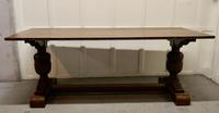 Victorian Oak Refectory Table with Carved Legs (3 of 9) Victorian Oak Refectory Table with Carved Legs (3 of 9)