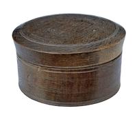 Early 19th Century Swedish Carved Oak Lidded Box (5 of 5)