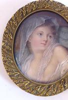 After Jean-Baptiste Greuze - Fine Gilt Mounted Portrait Miniature 19th Century (3 of 6) After Jean-Baptiste Greuze - Fine Gilt Mounted Portrait Miniature 19th Century (3 of 6)