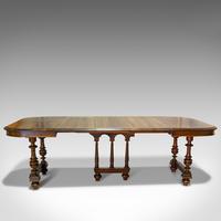 Large Antique Extending Dining Table, French, Walnut, Seats 4-10 c.1900 (11 of 12) Large Antique Extending Dining Table, French, Walnut, Seats 4-10 c.1900 (11 of 12)