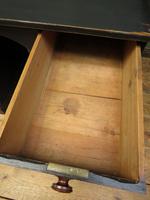 Black Painted Writing Desk with Drawers, Gothic Shabby Chic (8 of 15) Black Painted Writing Desk with Drawers, Gothic Shabby Chic (8 of 15)
