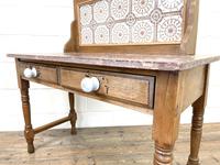 Antique Pine Tile Back Washstand (14 of 15) Antique Pine Tile Back Washstand (14 of 15)
