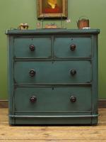 Antique Small Green Painted Chest of Drawers, Bohemian Peacock Green Shabby Chic (16 of 16) Antique Small Green Painted Chest of Drawers, Bohemian Peacock Green Shabby Chic (16 of 16)