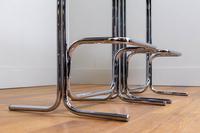 Rare Chrome & Smoked Glass Pieff Eleganza Breakfast Bar & 2 Stools (14 of 15) Rare Chrome & Smoked Glass Pieff Eleganza Breakfast Bar & 2 Stools (14 of 15)