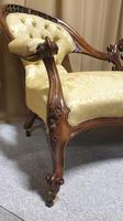 Outstanding Mahogany Cameo Backed Sofa (9 of 20) Outstanding Mahogany Cameo Backed Sofa (9 of 20)