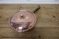 Deep 19th Century Copper Pan with Lid (3 of 6) Deep 19th Century Copper Pan with Lid (3 of 6)