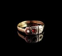 Victorian Garnet & Pearl Ring, 9ct Gold (2 of 13) Victorian Garnet & Pearl Ring, 9ct Gold (2 of 13)