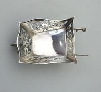 Rare Solid Silver Novelty Wheelbarrow Dish c.1908 (6 of 8) Rare Solid Silver Novelty Wheelbarrow Dish c.1908 (6 of 8)