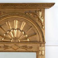 Large Swedish 19th Century Empire Style Mirror (2 of 4) Large Swedish 19th Century Empire Style Mirror (2 of 4)