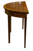 George III Mahogany & Satinwood Card Table (2 of 9) George III Mahogany & Satinwood Card Table (2 of 9)