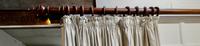 Very Long Victorian Mahogany Curtain Pole with Rings (2 of 8) Very Long Victorian Mahogany Curtain Pole with Rings (2 of 8)