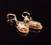 Vintage 18ct Gold Scarab Beetle Earrings, Dangly Earrings (10 of 10) Vintage 18ct Gold Scarab Beetle Earrings, Dangly Earrings (10 of 10)