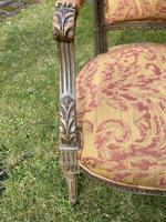 Pair of French Armchairs in Original Paint Finish (7 of 10) Pair of French Armchairs in Original Paint Finish (7 of 10)
