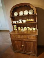 Old Charm Art Deco Dutch Dresser Dome Top