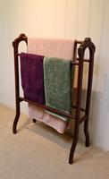 Edwardian Mahogany Towel Rail (4 of 9) Edwardian Mahogany Towel Rail (4 of 9)