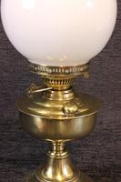 Brass Oil Lamp Opal White Shade (3 of 6) Brass Oil Lamp Opal White Shade (3 of 6)