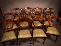 Good Set of 12 Victorian Balloon Back Dining Chairs (4 of 11) Good Set of 12 Victorian Balloon Back Dining Chairs (4 of 11)