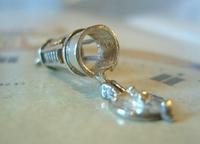Vintage Silver Pocket Watch Chain Fob 1960s Miners Lamp With Canary Inside (6 of 8) Vintage Silver Pocket Watch Chain Fob 1960s Miners Lamp With Canary Inside (6 of 8)