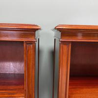 Pair of Edwardian Mahogany Antique Bookcases by John Taylor (4 of 6) Pair of Edwardian Mahogany Antique Bookcases by John Taylor (4 of 6)