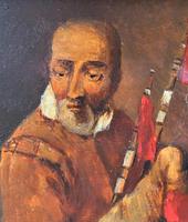 Original 18th Century Miniature Oil on Panel Portrait Painting of Bagpipe Player (7 of 11) Original 18th Century Miniature Oil on Panel Portrait Painting of Bagpipe Player (7 of 11)