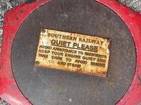 Large Heavy Rusted Cast Iron Railway Plaque Sign Train Notice (4 of 25) Large Heavy Rusted Cast Iron Railway Plaque Sign Train Notice (4 of 25)