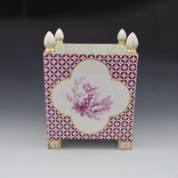 Large Victorian Minton Sevres Style Square Jardiniere (3 of 15) Large Victorian Minton Sevres Style Square Jardiniere (3 of 15)