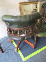Chesterfield Revolving Leather Captains Chair (3 of 3) Chesterfield Revolving Leather Captains Chair (3 of 3)