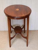 Oval Inlaid Occasional Mahogany Table (7 of 9) Oval Inlaid Occasional Mahogany Table (7 of 9)