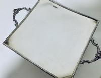 Antique Solid Silver Twin Handled Cake Stand (18 of 18) Antique Solid Silver Twin Handled Cake Stand (18 of 18)
