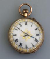 Antique Ladies 9ct Solid Gold Cased Fob Watch & Travelling Watch Holder c.1909 (3 of 7) Antique Ladies 9ct Solid Gold Cased Fob Watch & Travelling Watch Holder c.1909 (3 of 7)