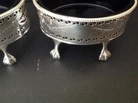 Pair of Hester Bateman Georgian Silver Table Salts - 1785 (3 of 8) Pair of Hester Bateman Georgian Silver Table Salts - 1785 (3 of 8)