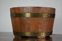 Coopered Oak Log Bin with Brass Banding (7 of 10) Coopered Oak Log Bin with Brass Banding (7 of 10)