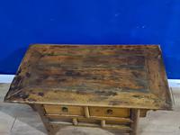 Chinese 19th Century Elm Altar Prayer Coffee Table 'Qing Dynasty' (2 of 8) Chinese 19th Century Elm Altar Prayer Coffee Table 'Qing Dynasty' (2 of 8)
