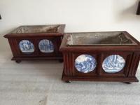 Rare Pair of Early 19th Century Dutch Jardinieres (10 of 21) Rare Pair of Early 19th Century Dutch Jardinieres (10 of 21)