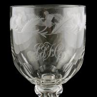 Large Georgian Scottish Coin Glass (2 of 8) Large Georgian Scottish Coin Glass (2 of 8)