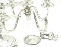 English Solid Silver Centre Piece Candelabra, Super Design Fresh and Clean Art Deco c.1930 (11 of 12) English Solid Silver Centre Piece Candelabra, Super Design Fresh and Clean Art Deco c.1930 (11 of 12)