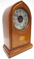 Fine Antique Bulle Electric Mantel Clock – Mahogany & Satinwood Case Mantle Clock (3 of 9) Fine Antique Bulle Electric Mantel Clock – Mahogany & Satinwood Case Mantle Clock (3 of 9)