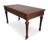 English Carved Oak Desk (5 of 8) English Carved Oak Desk (5 of 8)